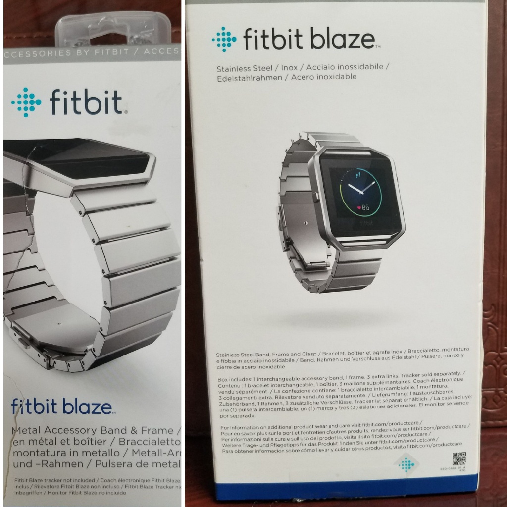 Fitbit Stainless Steel Watch Band